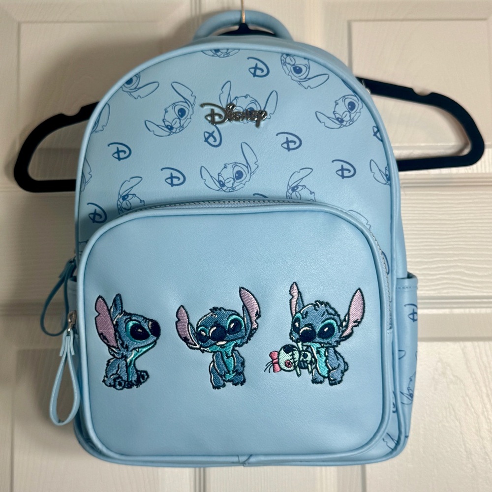 NWT. Primark Disney’s Stitch Embroidered Backpack.